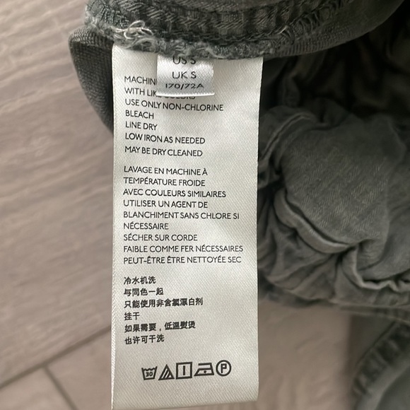 Free People Olive Straight Leg Pants - Picture 9 of 14